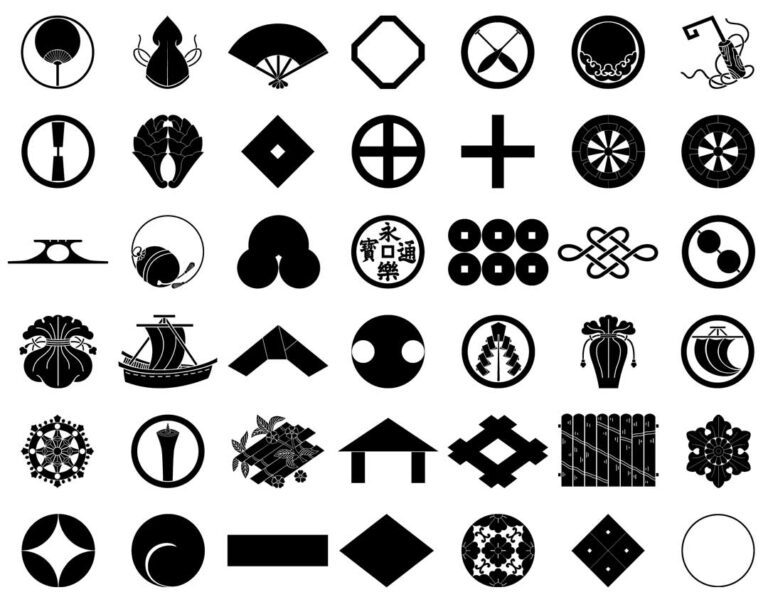 The meaning of Kamon - Japanese Family Crest - SANTEN Design