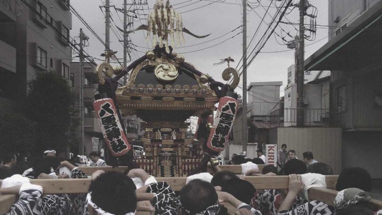 Meaning mikoshi japanese portable shrine 3 SANTEN Design