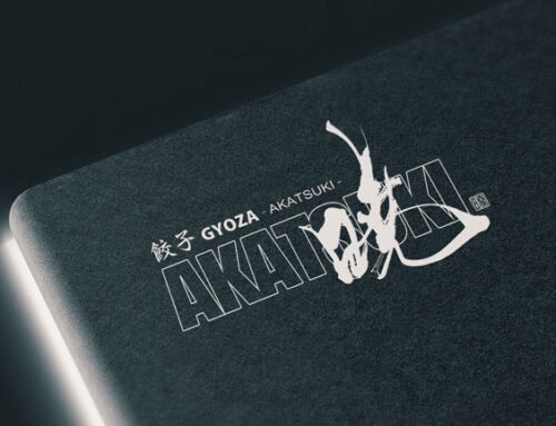 Gyoza Shop Logo Design│Akatsuki
