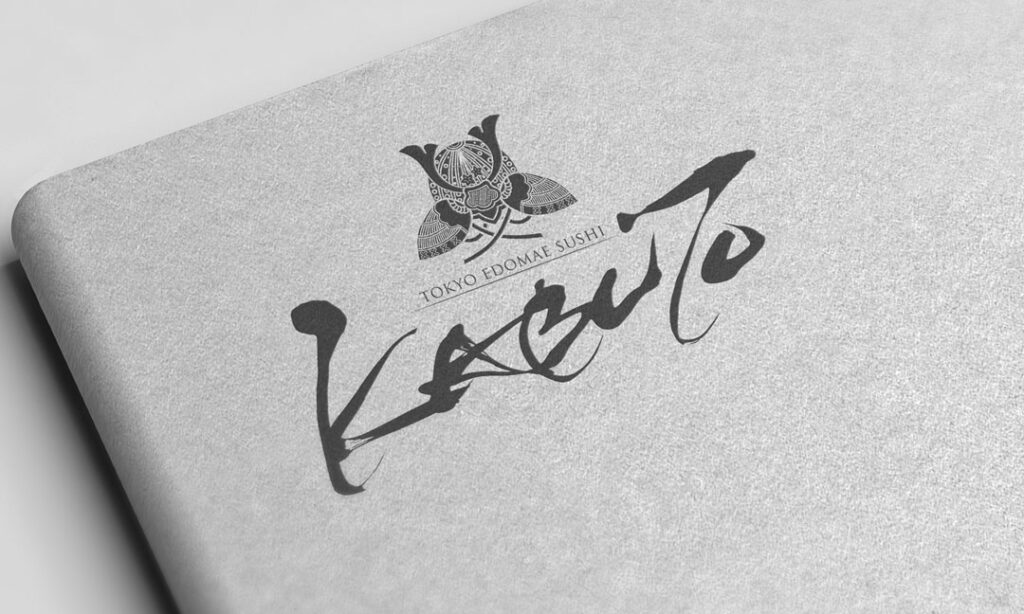 kabuto samurai helmet logo japanese branding