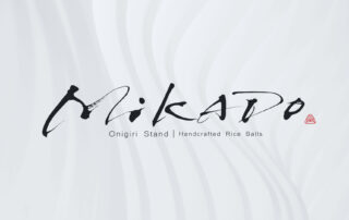 Onigiri Logo Design Case Study｜MiKADO Japanese Calligraphy Brand