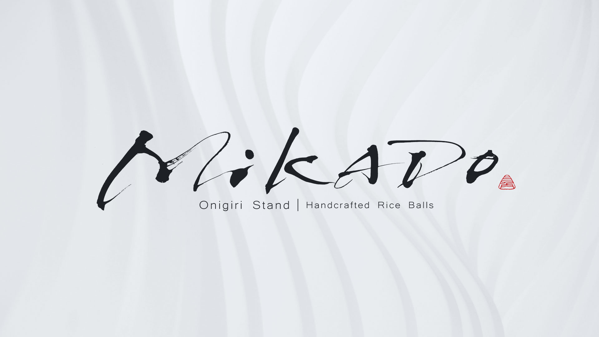 Onigiri Logo Design Case Study｜MiKADO Japanese Calligraphy Brand